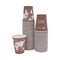 Eco-Products World Art Renewable and Compostable Hot Cups, 8 oz, Brown/White, PK50 EP-BHC8-WAPK - alternate 7